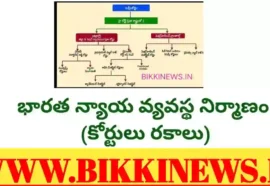Indian Courts And It'S Types - భారత దేశంలోని కోర్టుల రకాలు. Courts and types