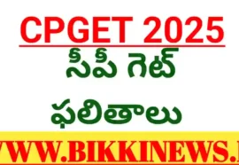 CPGET 2025 RESULTS