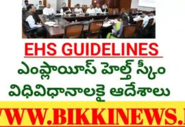 Employees health scheme guidelines formation