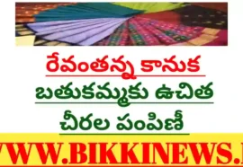 Revanthanna Kanuka free sarees distribution