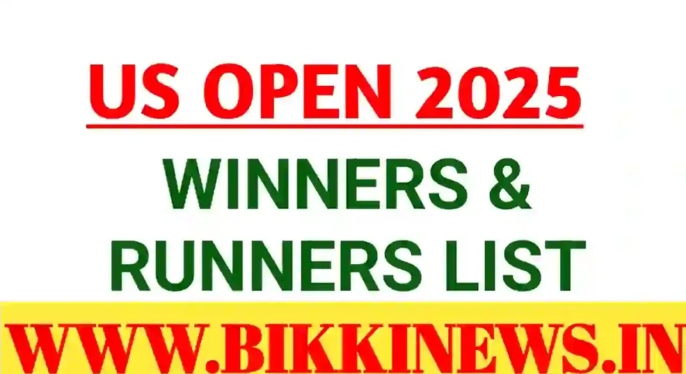 US OPEN 2025 WINNERS LIST