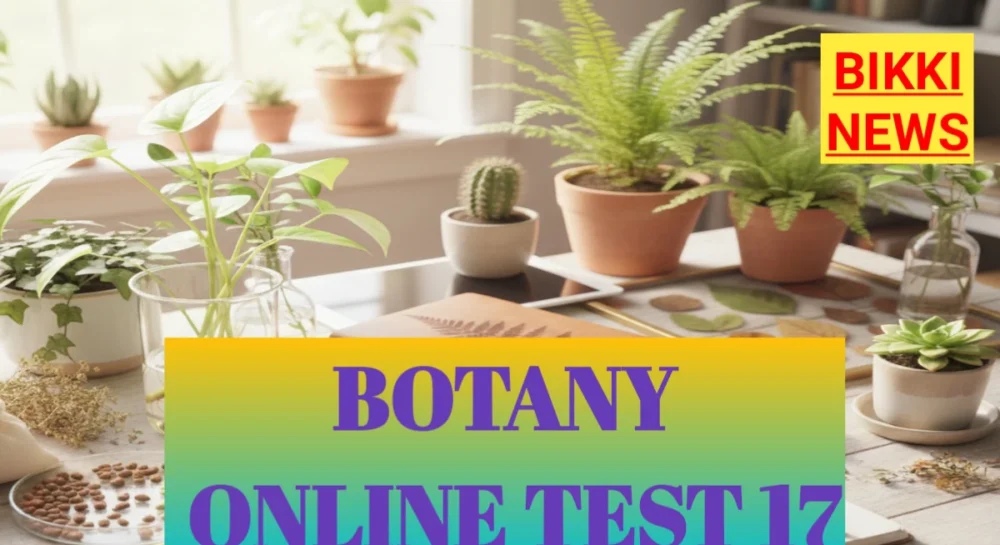 Botany online test 17 for NEET and EAPCET
