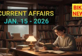 TODAY CURRENT AFFAIRS 15th January 2026