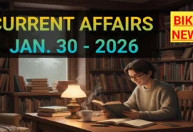 TOP CURRENT AFFAIRS 30th January 2026