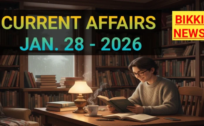 Today Top current affairs 28th January 2026
