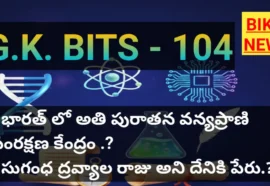 DAILY GK BITS IN TELUGU PART 104