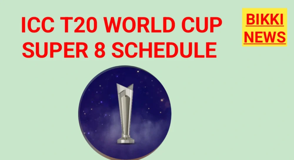 ICC T20 WORLD CUP 2026 SUPER 8 SCHEDULE 2 ICC T20 WORLD CUP SUPER 8 SCHEDULE