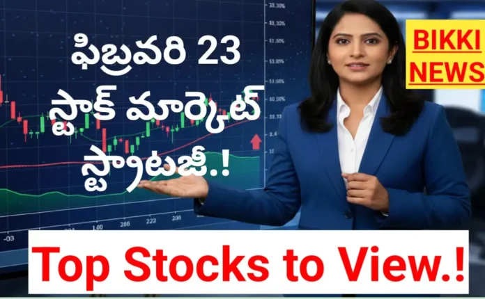 Stock market strategy on February 23rd 36 Stock market strategy on February 23rd