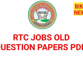 TGSRTC JOBS OLD QUESTION PAPERS