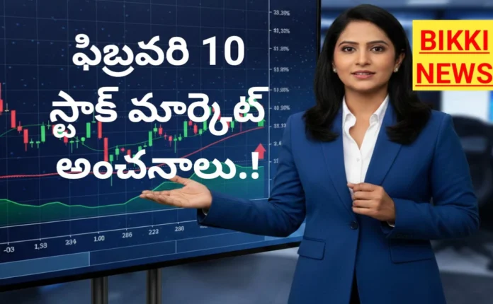 Today stock market movement on February 10th