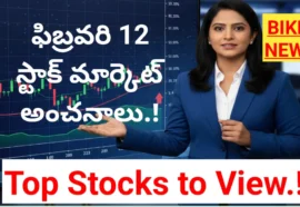Today stock market view February 12th