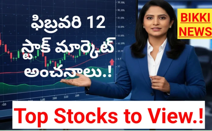 Today stock market view February 12th