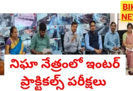 intermediate practical exams under cc cameras