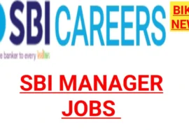 sbi manager jobs notification 2026
