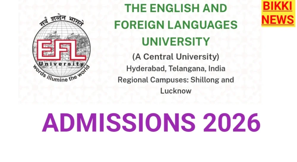 Eflu Admissions 2026 Eflu admissions 2026