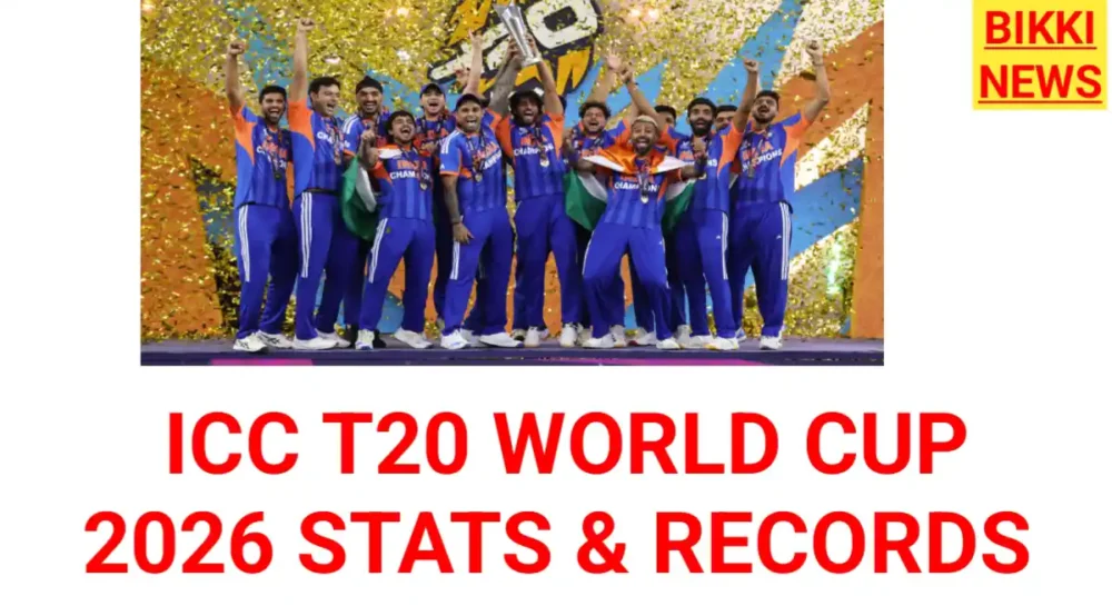 Icc t20 world cup 2026 records and stats by bikki news
