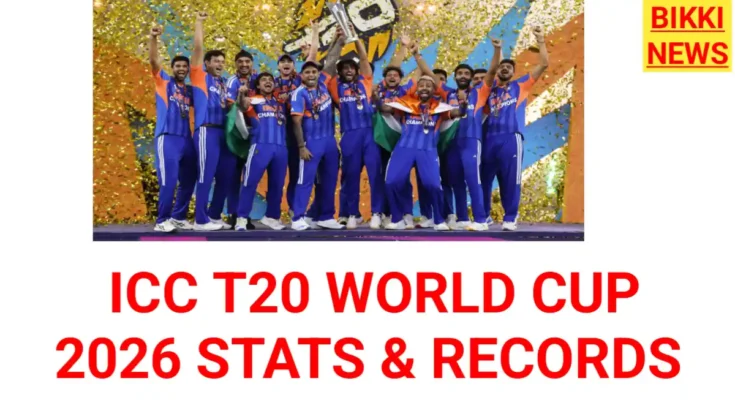 Icc t20 world cup 2026 records and stats - bikki news