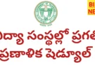 Pragathi pranalika – విద్యాసంస్థల్లో ప్రగతి ప్రణాళిక షెడ్యూల్