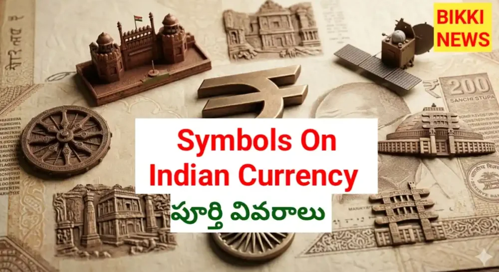 Symbols on indian currency