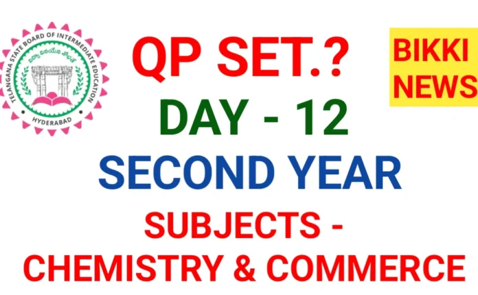 Inter exams qp set