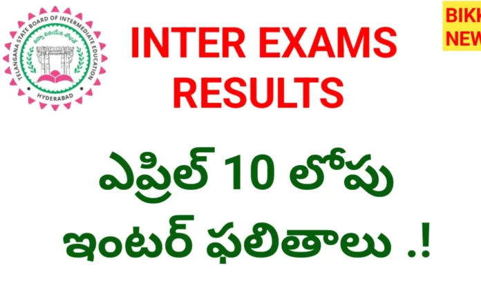 Inter exams results