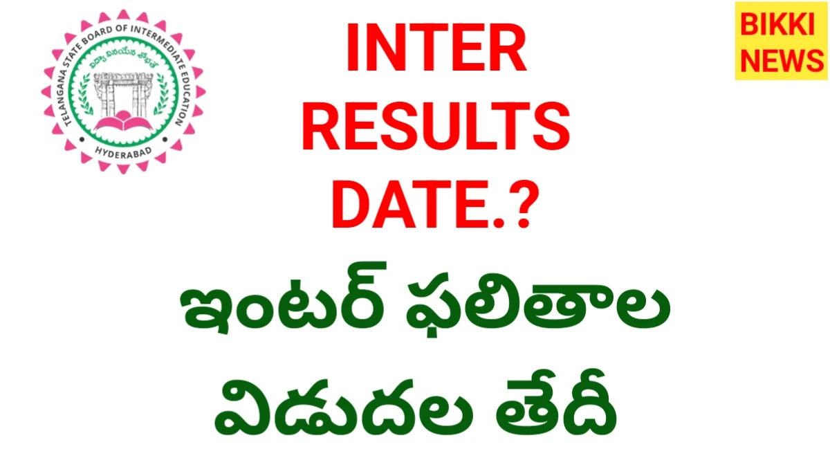 Tg inter exams results date