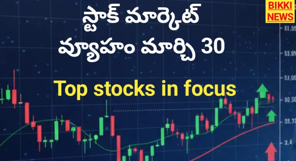 Stock market news by bikki news