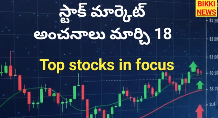 Today stock market strategy march 18th - నేటి స్టాక్ మార్కెట్ - bikki news