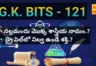 Daily gk bits in telugu part 121 - జనరల్ నాలెడ్జ్ - bikki news