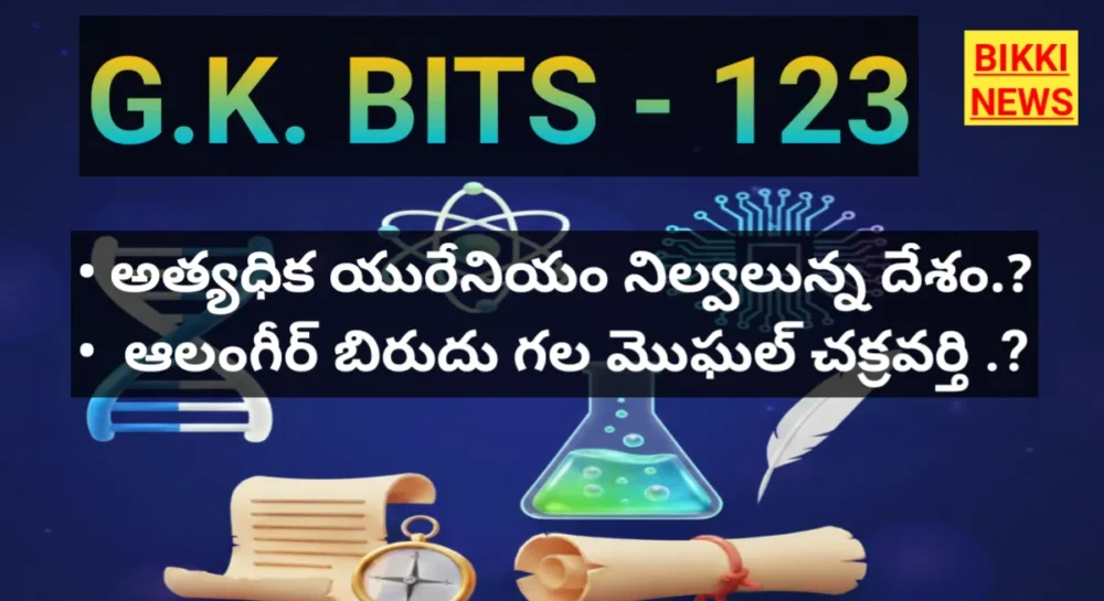 Gk bits by bikki news
