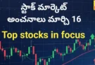 Today stock market strategy march 16th - bikki news