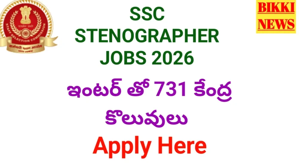 Ssc stenographer jobs
