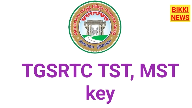 Tgsrtc mst tst preliminary key by bikki news