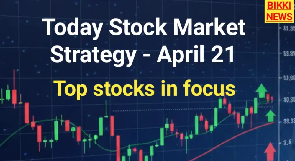 Today Stock Market Strategy April 21St Stock market