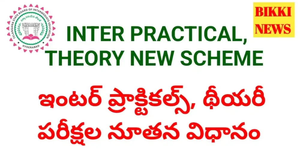 Inter practicals and theory new syllabus