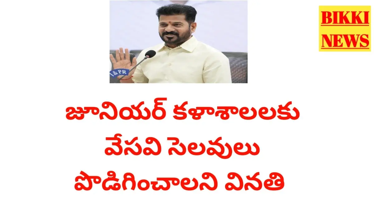 Summer Holidays - జూనియర్ కళాశాలలకు సెలవులు పొడిగించాలని వినతి - Bikki News Summer holidays - జూనియర్ కళాశాలలకు సెలవులు పొడిగించాలని వినతి - bikki news