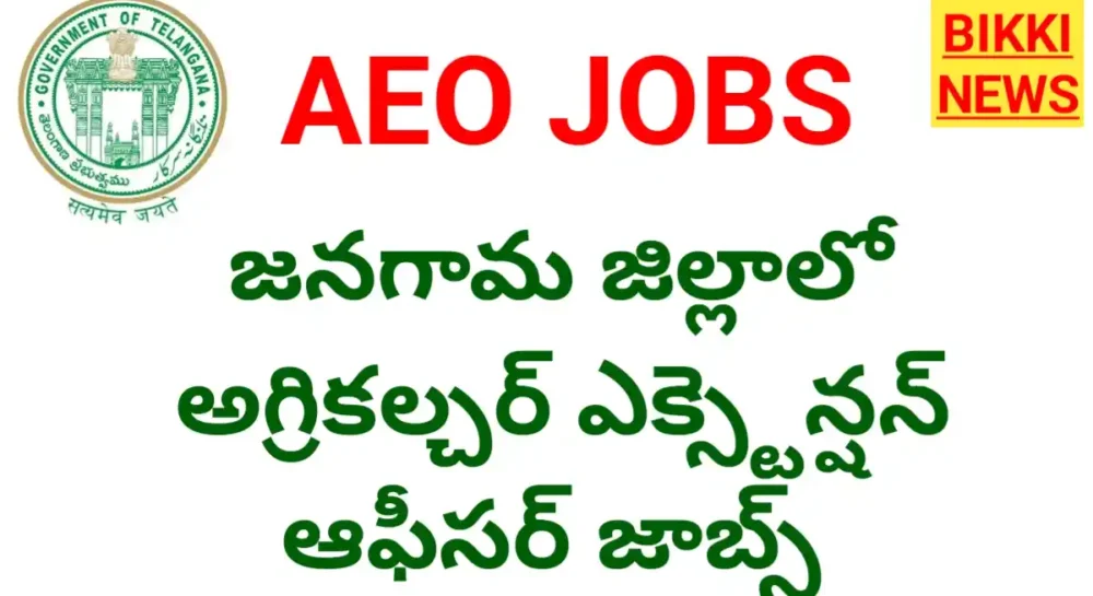 Out sourcing jobs in jangaon district