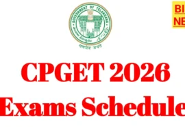 Cpget exams schedule 2026