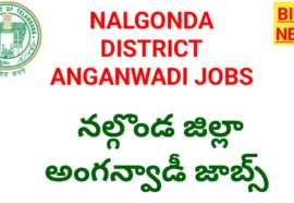 Nalgonda district anganwadi jobs - bikki news