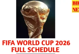 Fifa world cup 2026 full schedule - bikki news