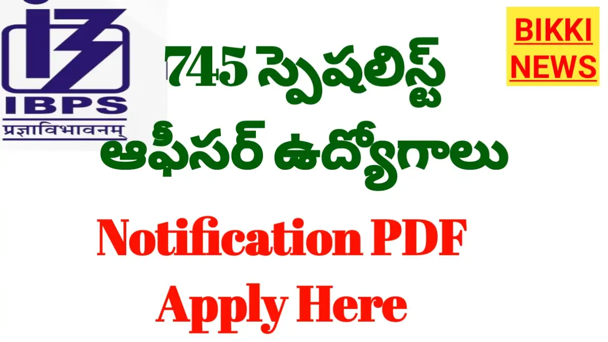 Ibps so recruitment 2026