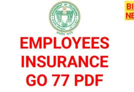 Tg employees life insurance scheme go 77 pdf - bikki news