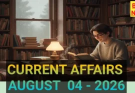 Current affairs 4th august 2026