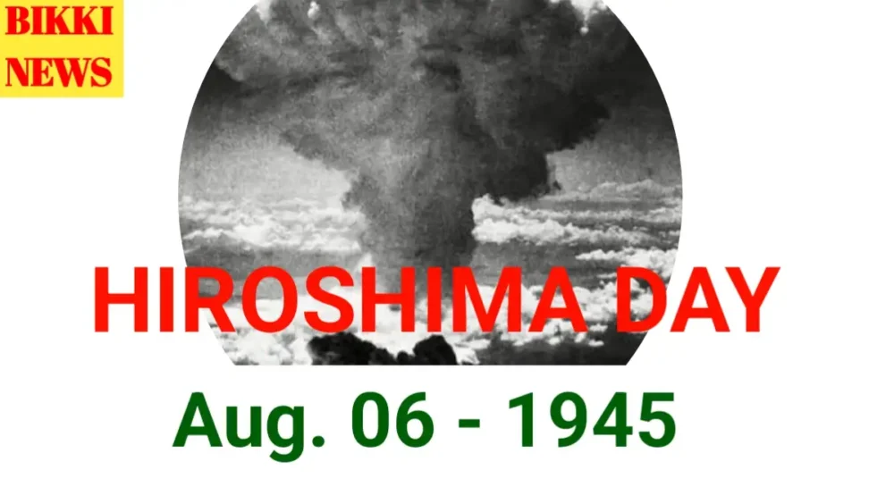 Hiroshima day august 6th