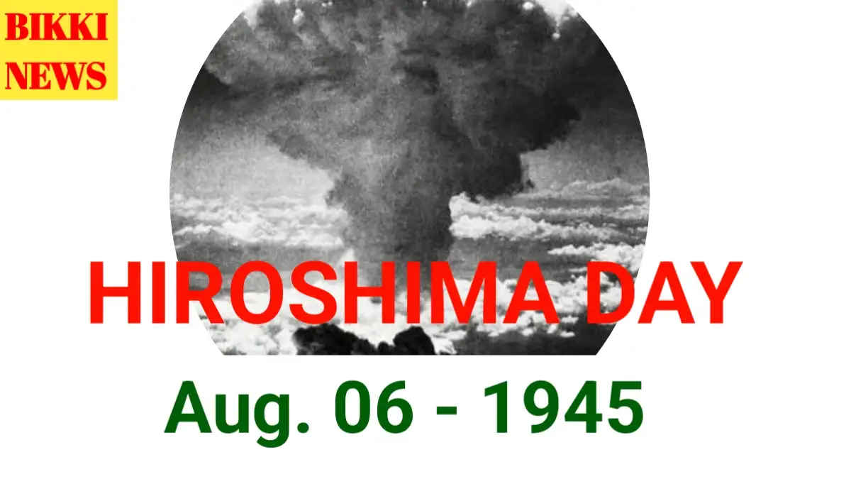 Hiroshima day august 6th