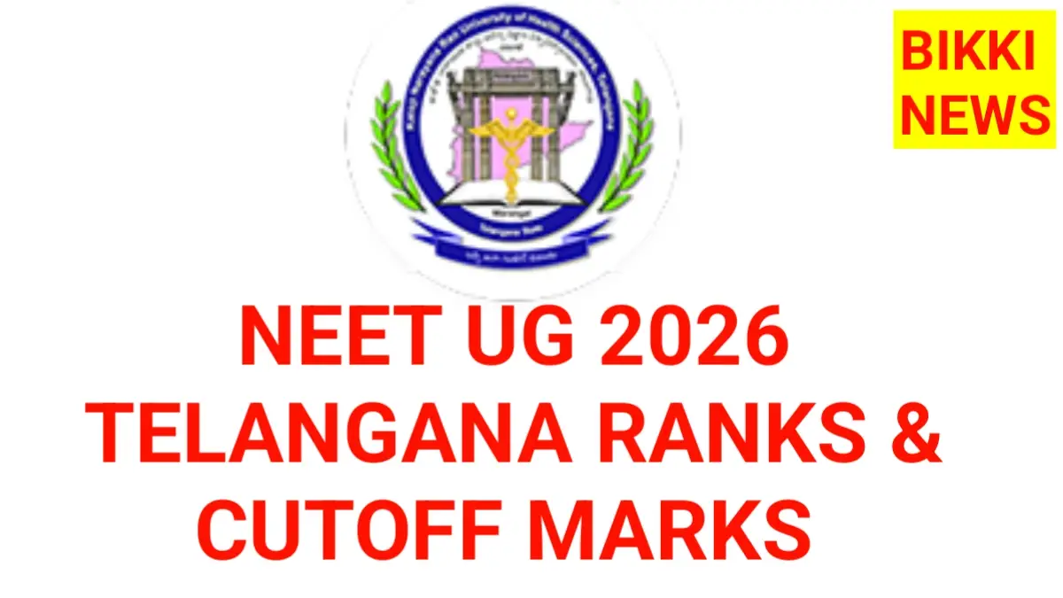 Telangana neet ranks 2026