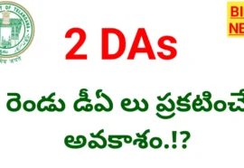 2 das sanctioned by telangana goverment