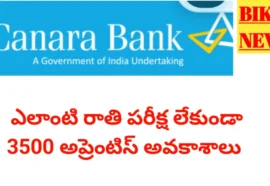 Canara bank recruitment 2026