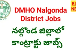 Dmho nalgonda recruitment 2026