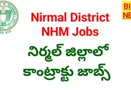 Nirmal nhm recruitment 2026